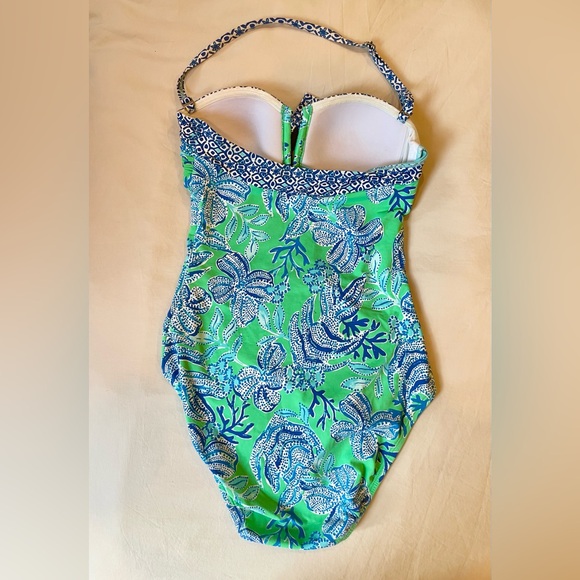 Lilly Pulitzer Jagger One-Piece Swimsuit, Size 0 - Picture 4 of 5